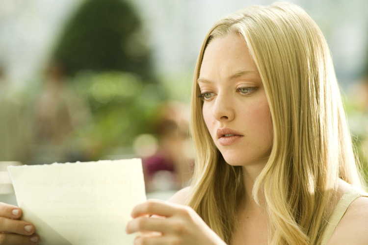 Amanda Seyfried in "Letters to Juliet"