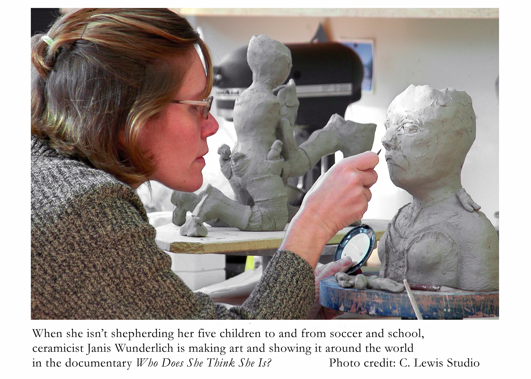 Artist Janis Wunderlich from "Who Does She Think She Is?"
