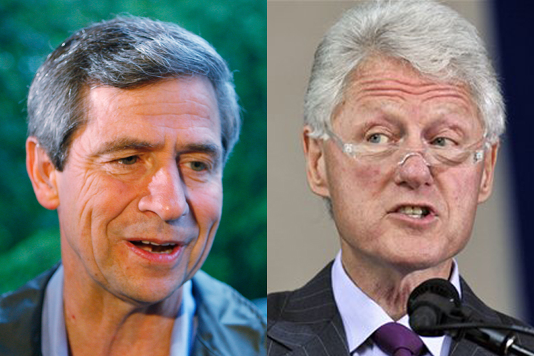 Rep. Joe Sestak (D-Pa.) and former President Bill Clinton