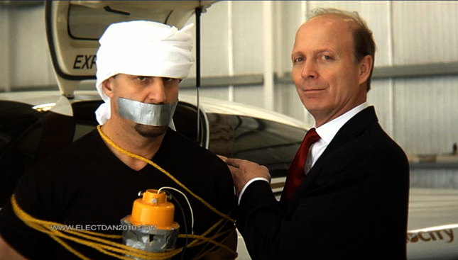 Dan Fanelli in a still from his "Simple Facts" video