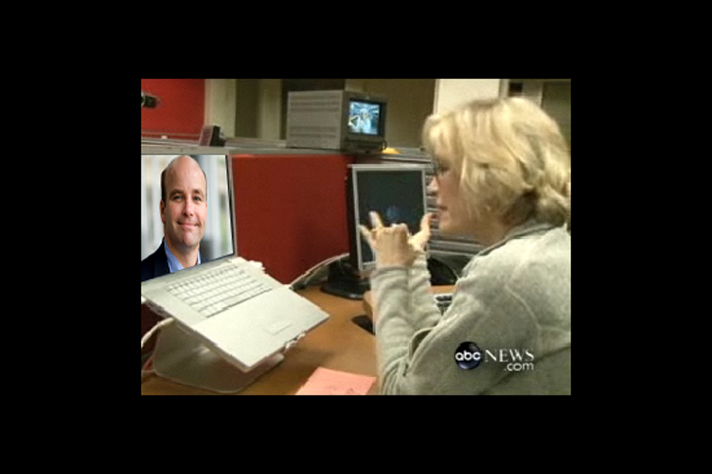 Mike Allen and Diane Sawyer