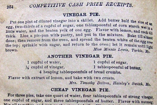 An ancient U.S. Department of Agriculture cookbook. Yum!