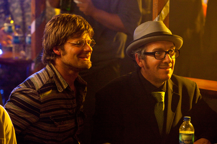 Steve Zahn and Elvis Costello in "Treme"