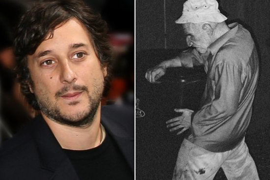 Harmony Korine and a still from "Trash Humpers"