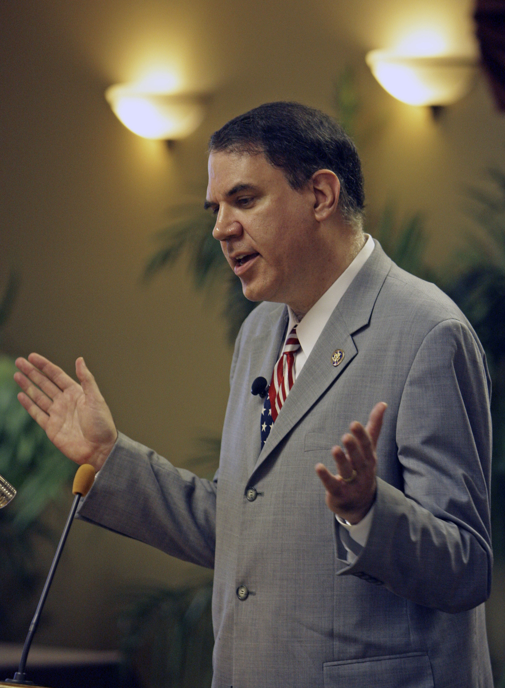 Rep. Alan Grayson, D-Fla., threatened with sanctions over spreading NSA slides among Congressional staffers (John Raoux)