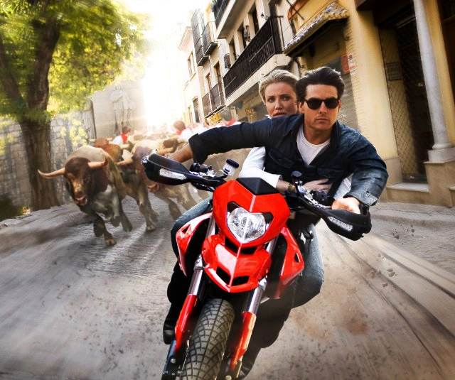Cameron Diaz and Tom Cruise