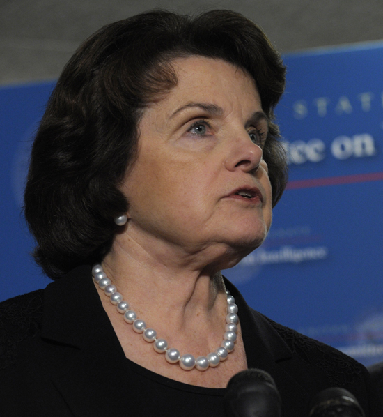 Senate Intelligence Committee Chairman Sen. Dianne Feinstein, D-Calif.