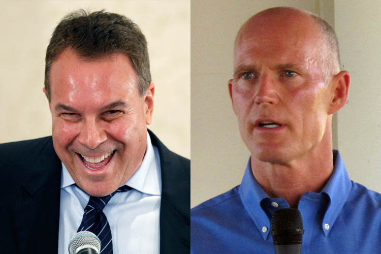 Jeff Greene and Rick Scott