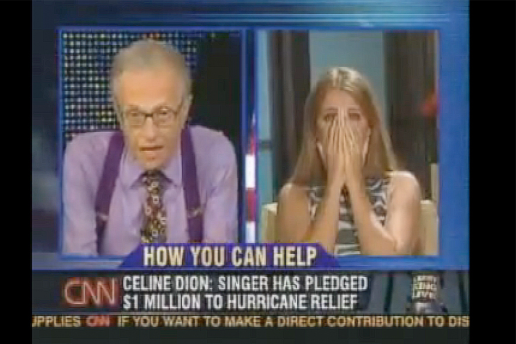 Larry King interviews Celine Dion