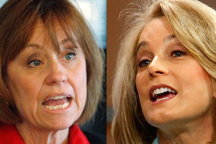 Sharron Angle and Sue Lowden