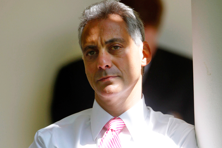 White House Chief of Staff Rahm Emanuel in April.
