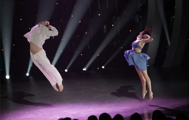 All-Star Neil Haskell and contestant Ashley Galvan