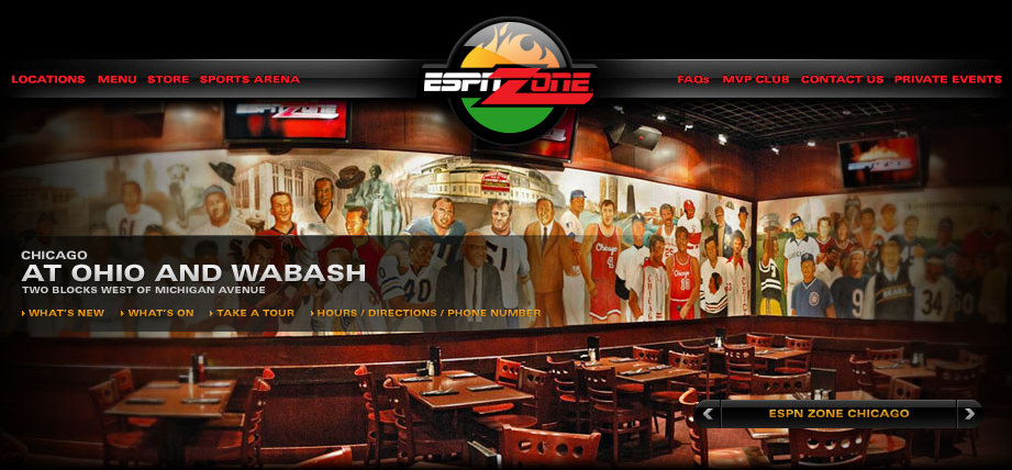 ESPN Zone in Chicago will shut down next week