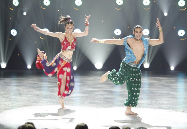SO YOU THINK YOU CAN DANCE: Jose Ruiz (R) performs a Bollywood  routine with All-Star partner Kathryn McCormick (L) choreographed by Nakul Dev Mahajan on SO YOU THINK YOU CAN DANCE airing Wednesday, June 23 (8:00-10:00 PM ET/PT) on FOX. ??2010 Fox Broadcasting Co. Cr: Kelsey McNeal/FOX