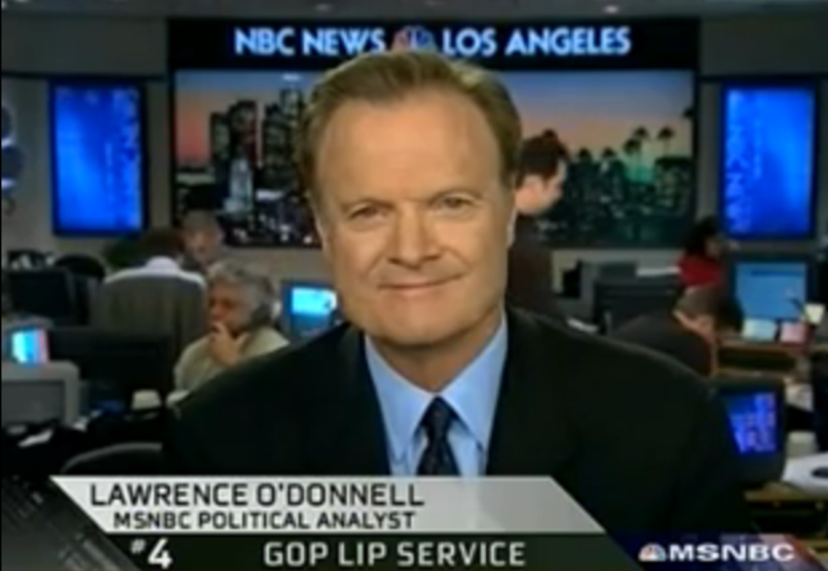 Lawrence O'Donnell on MSNBC