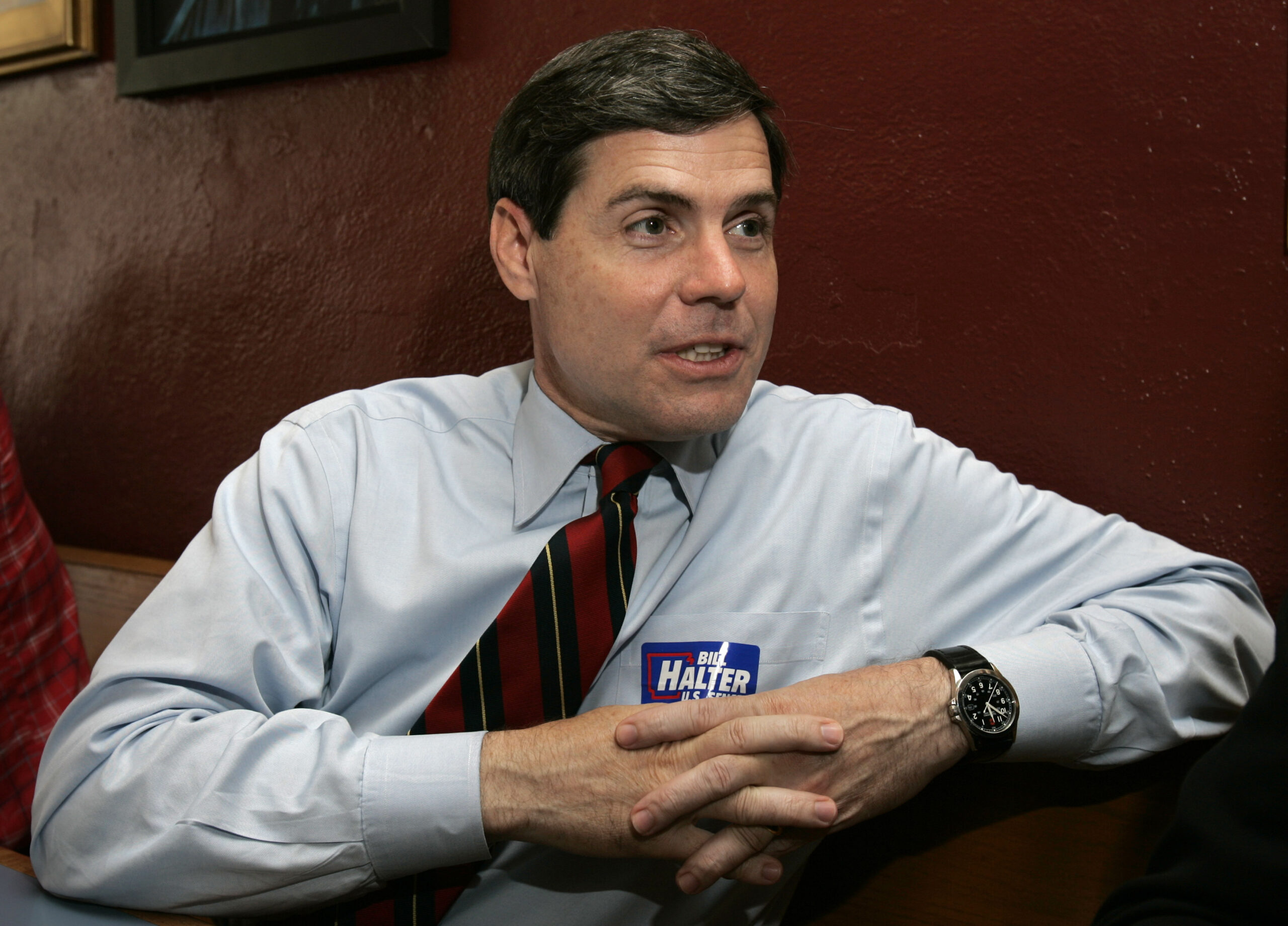In this photo taken May 25, 2010, Arkansas Lt. Gov. Bill Halter in North Little Rock, Ark. (AP Photo/Danny Johnston) (Danny Johnston)