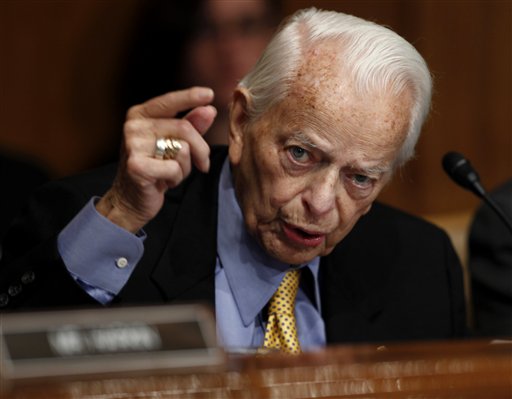 Former Sen. Robert Byrd, D-W.Va. (AP Photo/Carolyn Kaster) (AP)