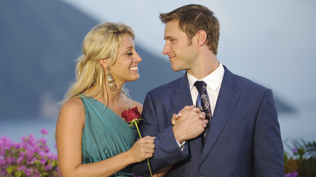 Vienna Girardi and Jake Pavelka on "The Bachelor"