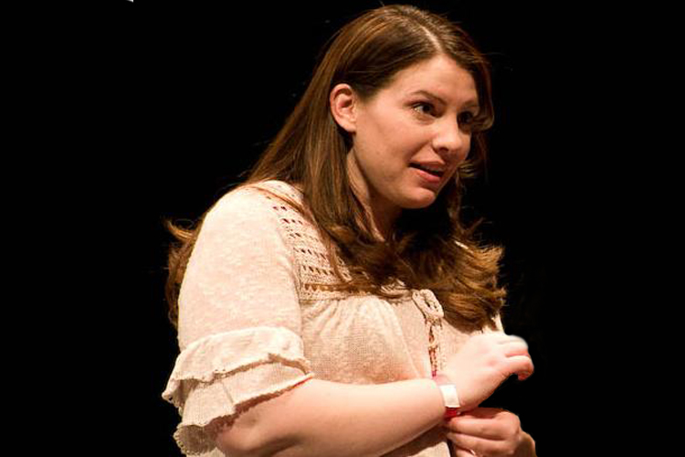 Twilight author Stephanie Meyer at a 2009 charity auction.
