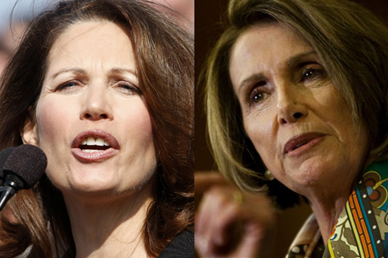 Minnesota Republican Representative Michele Bachmann speaks at a "House Call" rally against proposed healthcare legislation at the Capitol in Washington November 5, 2009.    REUTERS/Kevin Lamarque   (UNITED STATES POLITICS HEALTH) (Â© Kevin Lamarque / Reuters)
