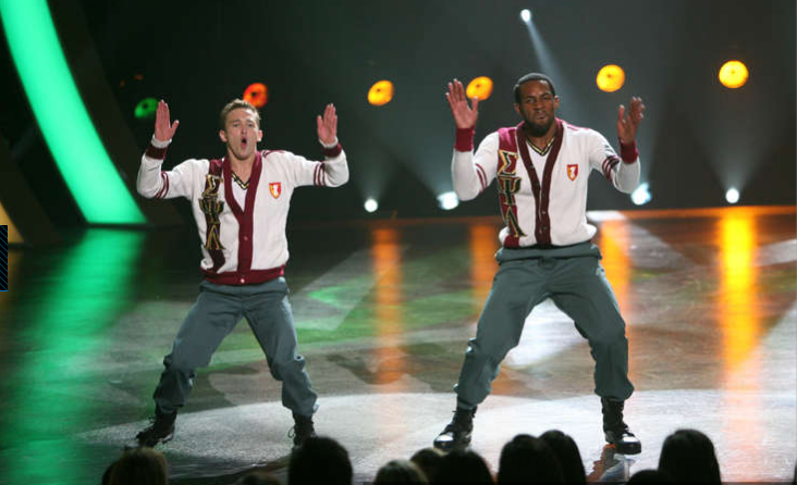 Kent Boyd and Twitch Boss perform a step routine on "So You Think You Can Dance."
