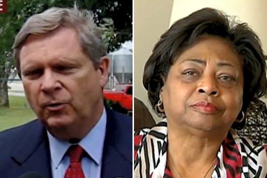Tom Vilsack and Shirley Sherrod