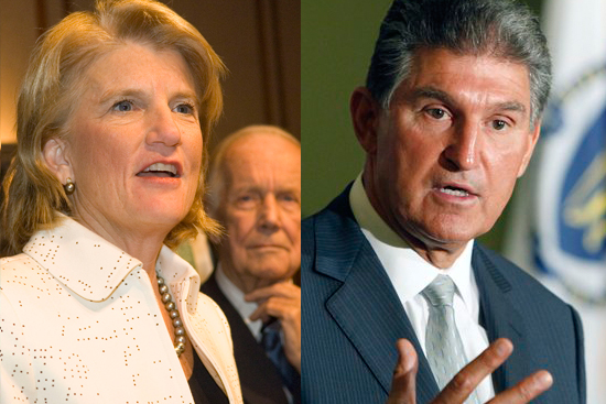U.S. Rep. Shelley Moore Capito, R-W.Va., and West Virginia Gov. Joe Manchin