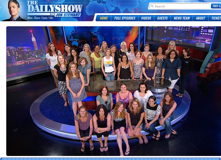 The women of "The Daily Show."