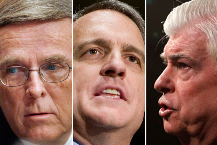Byron Dorgan, Bill Ritter and Chris Dodd