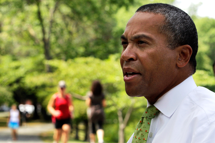 Massachusetts governor Deval Patrick