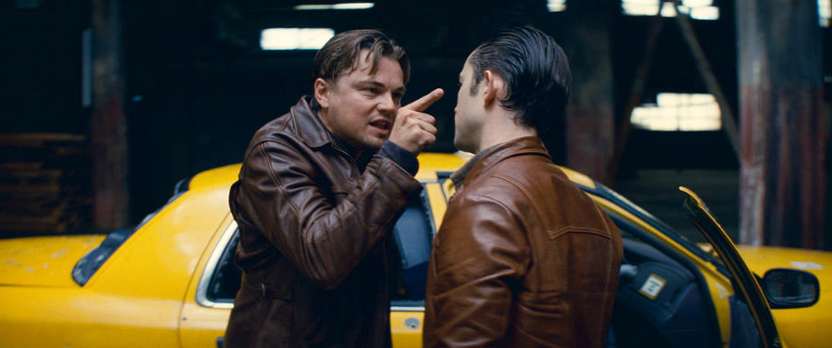 Leonardo DiCaprio and Joseph Gordon-Levitt in "Inception."
