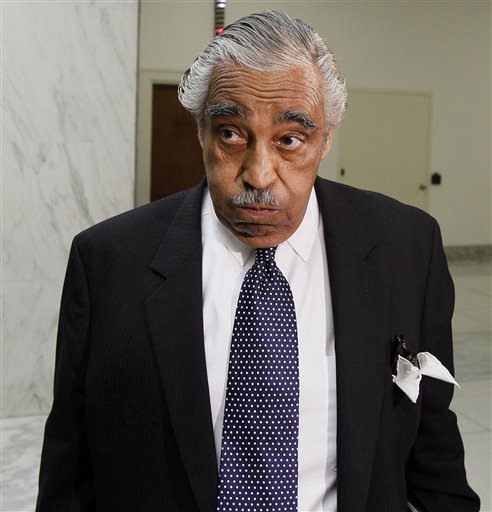 Rep. Charles Rangel, D-N.Y. waits for an elevator on Capitol Hill in Washington, Tuesday, Aug. 10, 2010. (AP Photo/Alex Brandon) (AP)