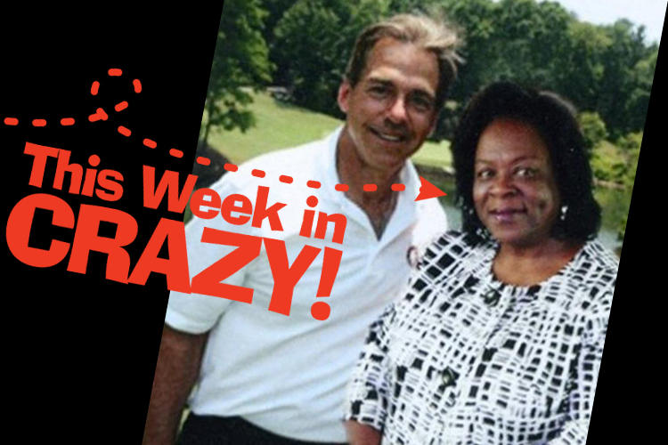 Nick Saban and Dorothy Davidson