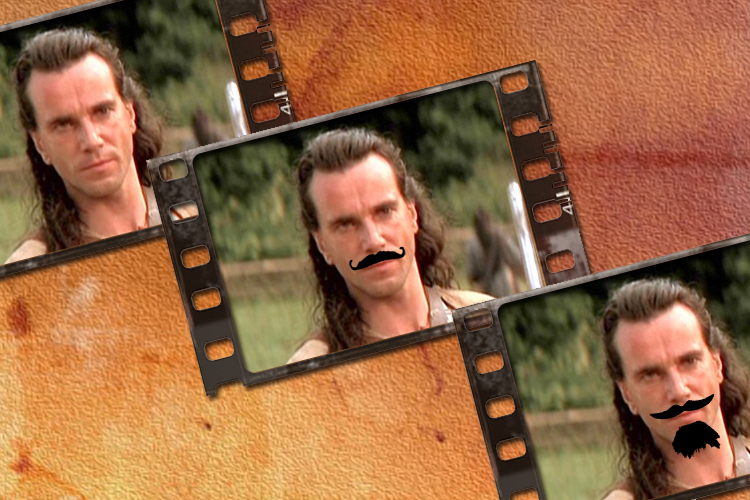 Daniel Day-Lewis in "The Last of the Mohicans"