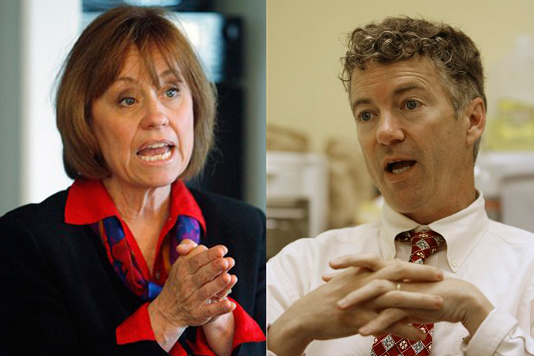 Sharron Angle and Rand Paul