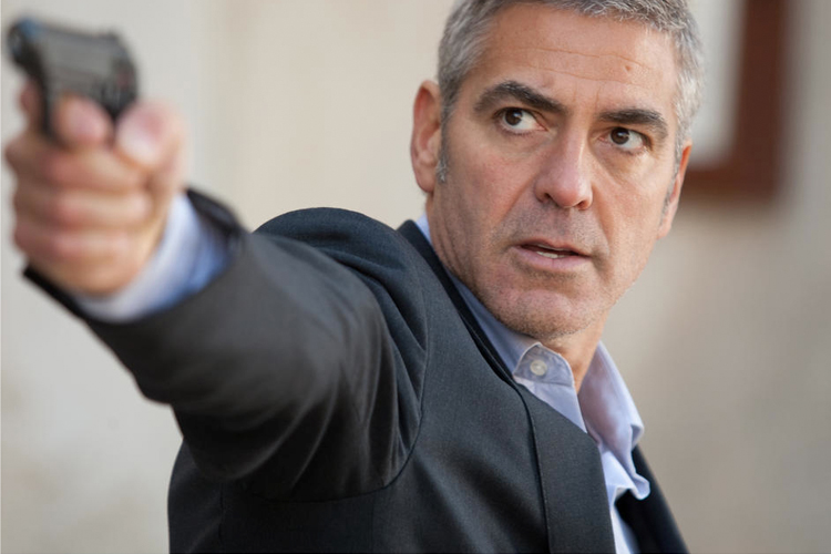 George Clooney in "The American"