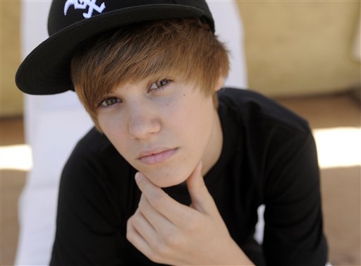 Singer Justin Bieber poses for a portrait in West Hollywood, Calif., Thursday, May 6, 2010. (AP Photo/Chris Pizzello) (AP)
