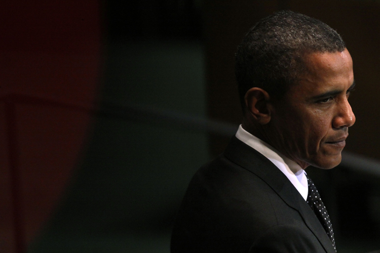 U.S. President Barack Obama delivers remarks at the Millennium Development Goals Conference at the United Nations in New York September 22, 2010.  REUTERS/Eric Thayer (UNITED STATES - Tags: POLITICS) (Â© Eric Thayer / Reuters)