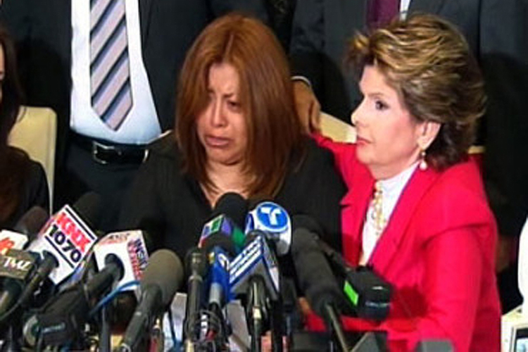 Nicky Diaz and Gloria Allred