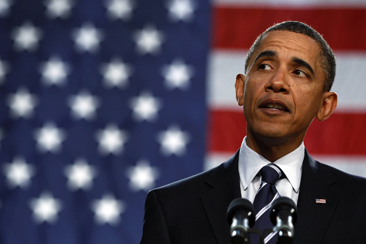 U.S. President Barack Obama speaks about the economy at the Cuyahoga Community College West Campus in Parma, Ohio, near Cleveland, September 8, 2010. REUTERS/Larry Downing (UNITED STATES - Tags: POLITICS) (Â© Larry Downing / Reuters)