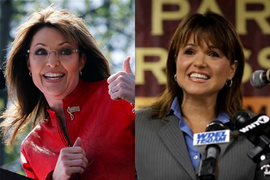 Sarah Palin and Christine O'Donnell