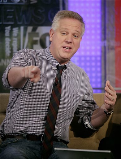 FILE - In this May 18, 2010, file photo, radio and television personality Glenn Beck is interviewed on the "Fox & friends" television show in New York. Beck's rally on the anniversary and at the site of Martin Luther King Jr.'s famous "I Have a Dream" speech is drawing criticism, protests and questions about his intentions. (AP Photo/Richard Drew, File) (AP)