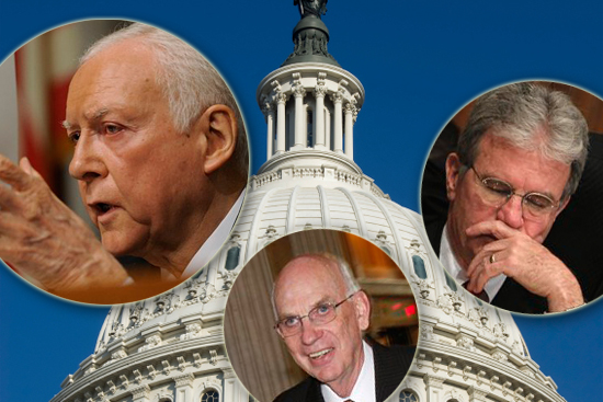 Senators Orrin Hatch, Bob Bennett, Tom Coburn