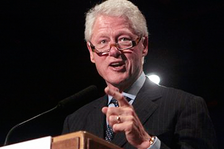 Bill Clinton on September 8.