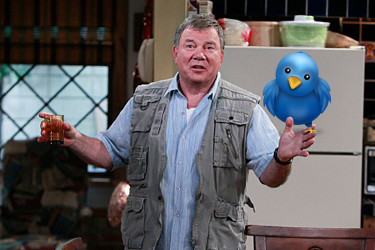 William Shatner in "$#*! My Dad Says"