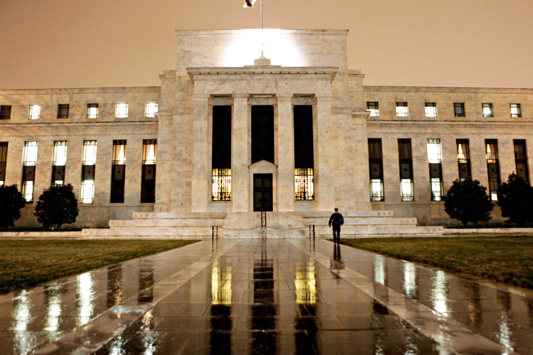 The Federal Reserve building in Washington, D.C.