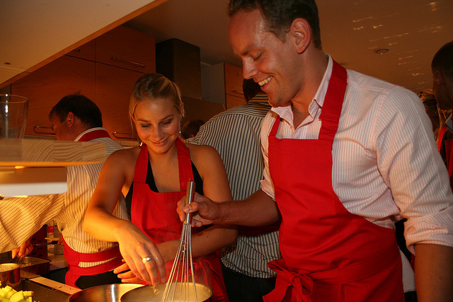 Cooking at Mosebacke, Stockholm