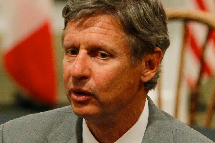 Former New Mexico Governor Gary Johnson