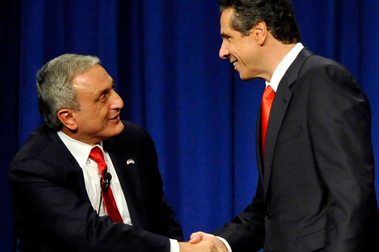 Carl Paladino and Andrew Cuomo