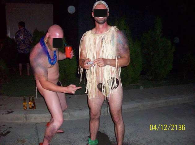 ArmorGroup personnel party in Kabul, in a picture released by a government watchdog group in 2009.
